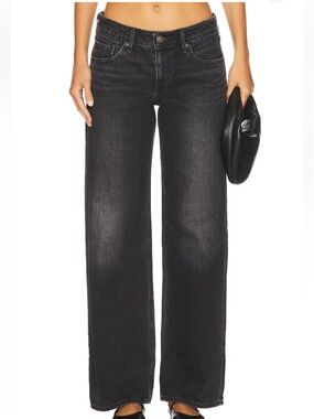 Levi’s Low Loose Jeans in Grey Size 27 wide leg